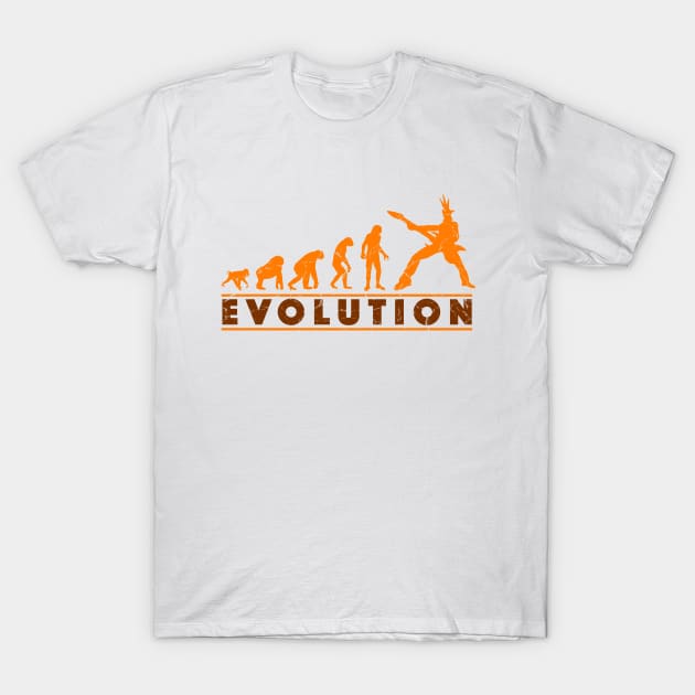 Guitar Evolution T-Shirt by TheFlying6